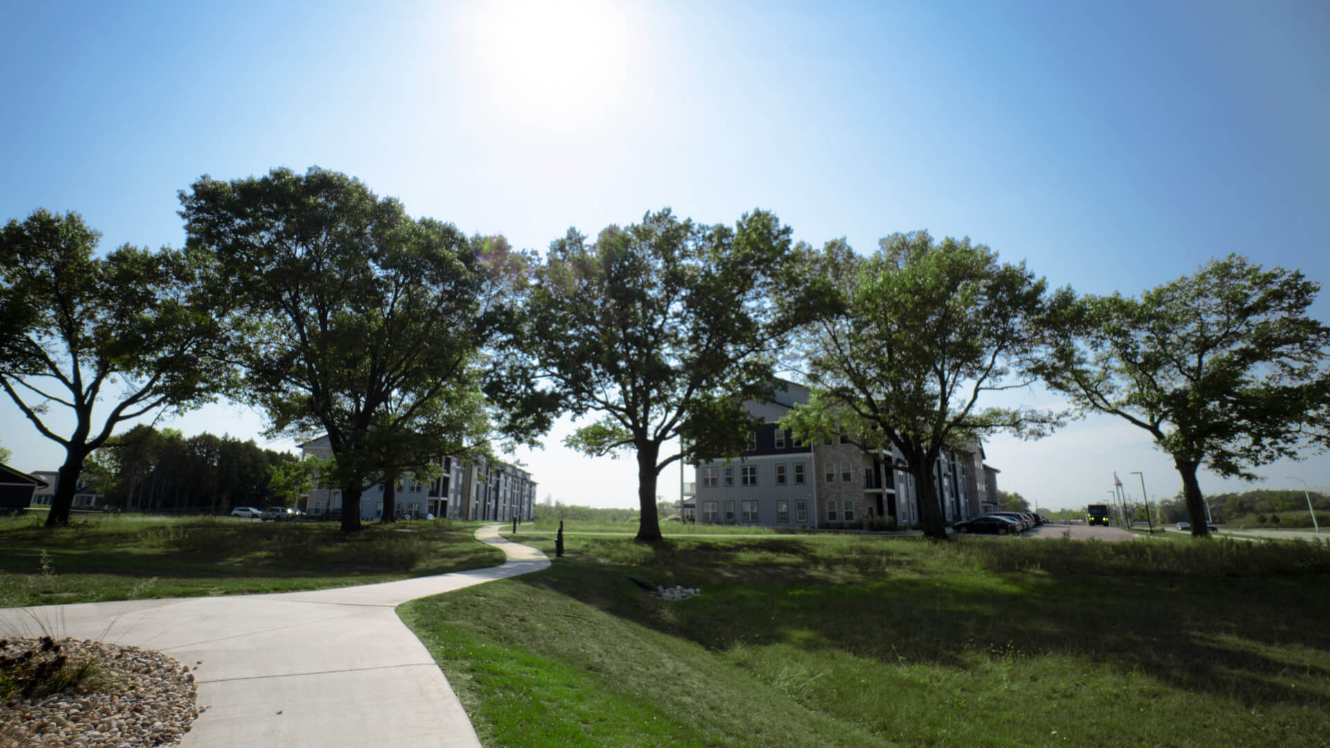 Downtown Janesville Apartment Neighborhood - The Glade Residences